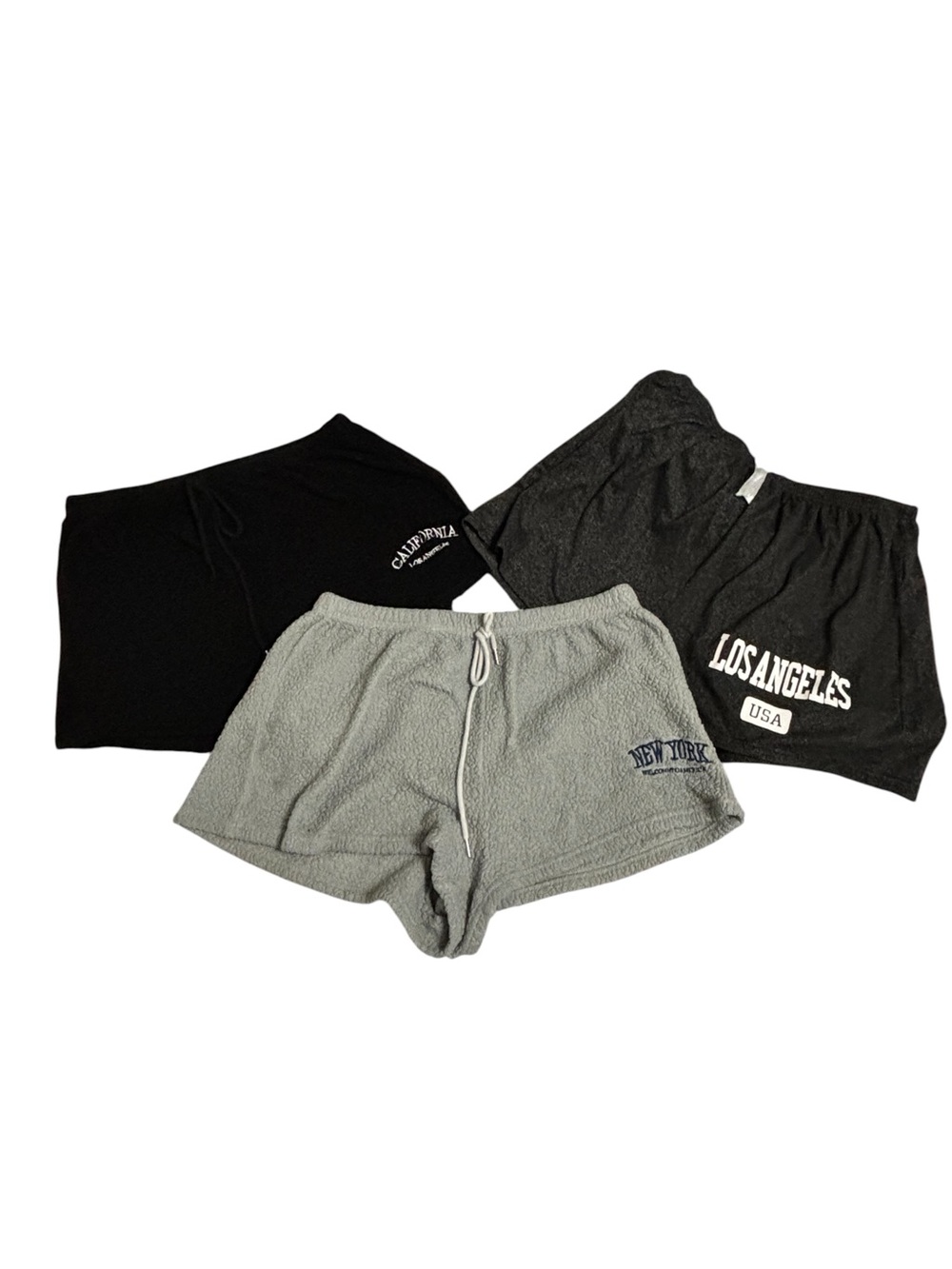 Casual Lounge Shorts Trio